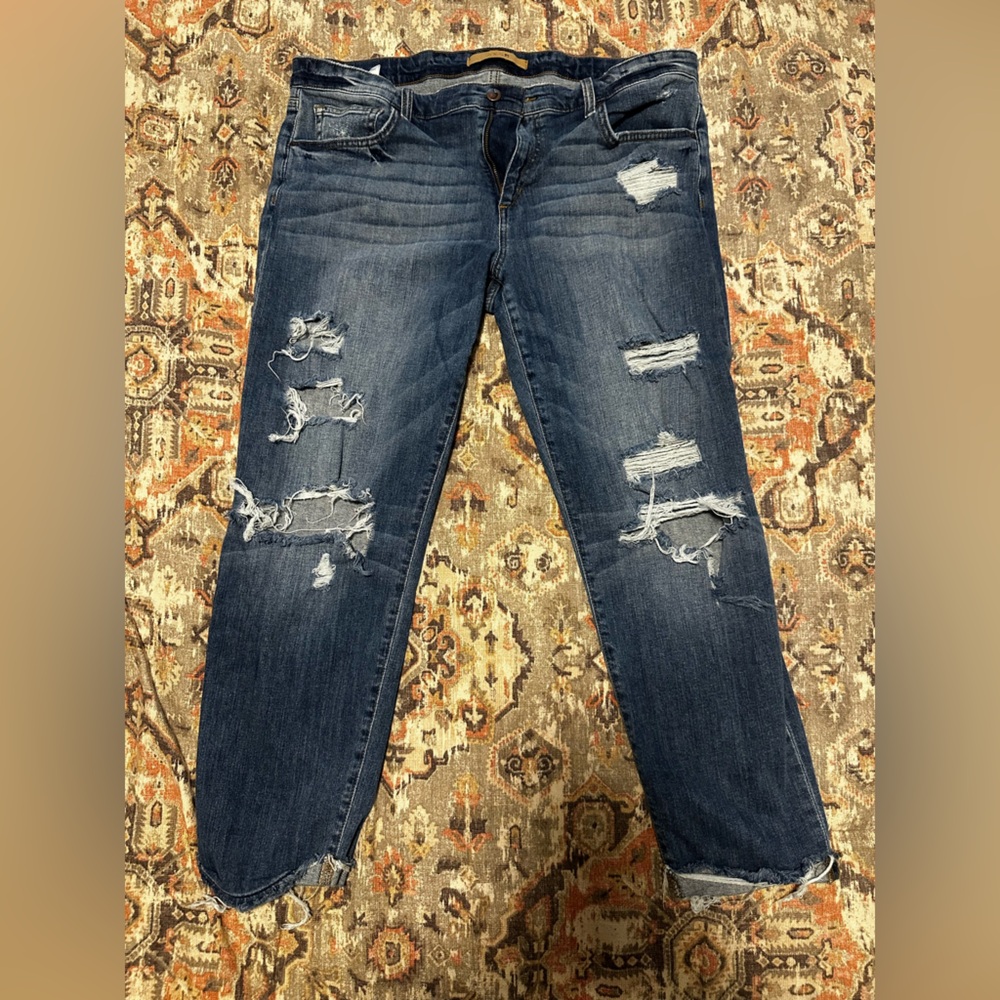 Joes Jeans Destructed Boyfriend Fit Jeans